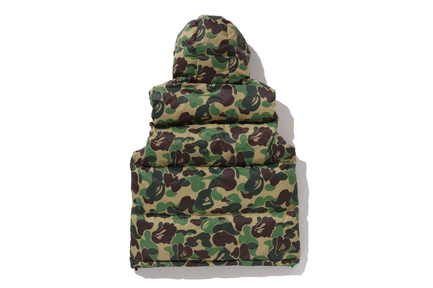 BAPE ABC CAMO DOWN VEST