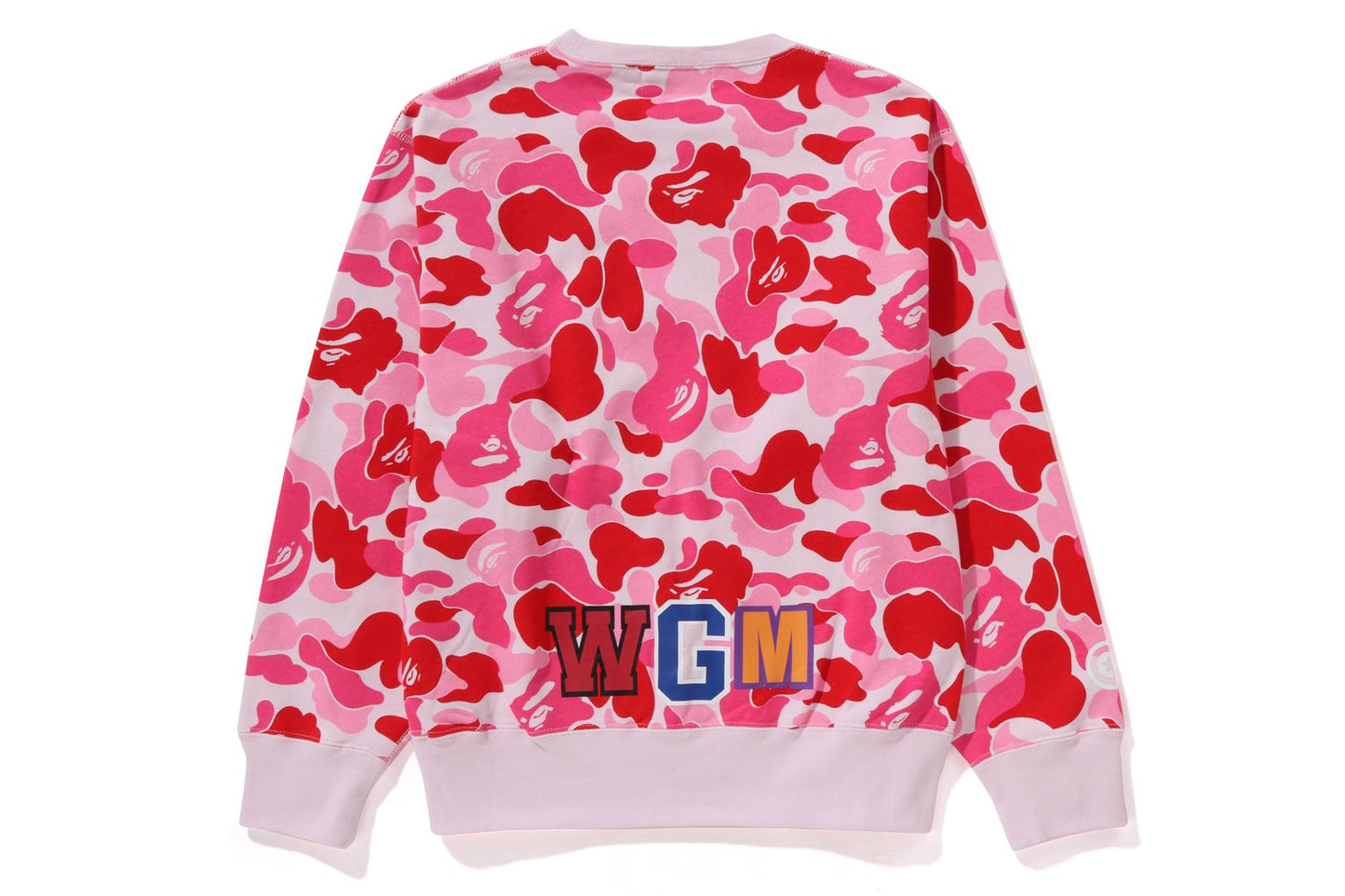 BAPE ABC CAMO SHARK CREWNECK SWEATSHIRT