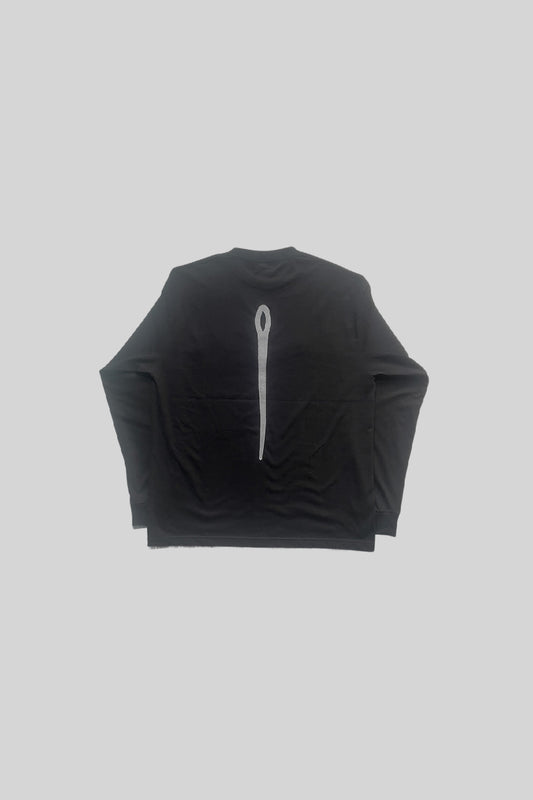 "RECHNICS" Long Sleeve Tee (Black)