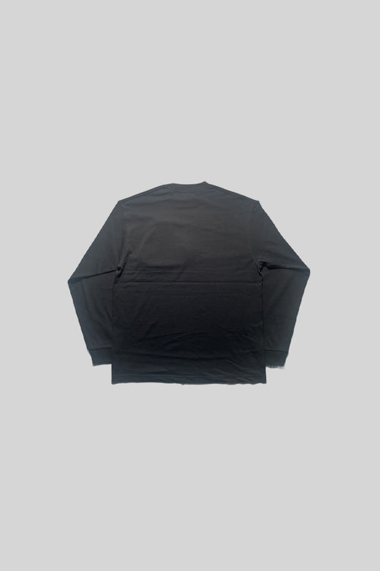 "RECYCLE" LOGO L/S TEE (BLACK)