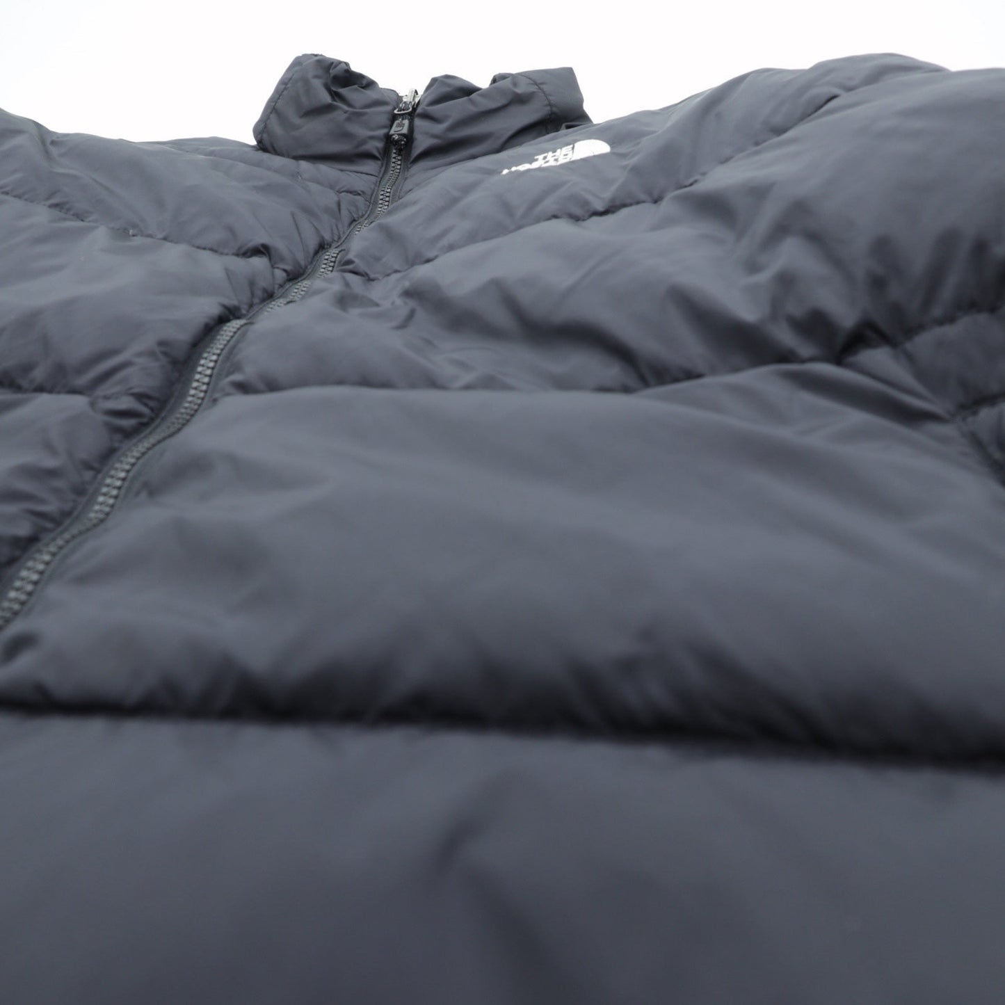 THE NORTH FACE 90年代 600フィルパワー ヌプシ ダウンジャケット 2XL ドローコード ブラック スタンドカラー