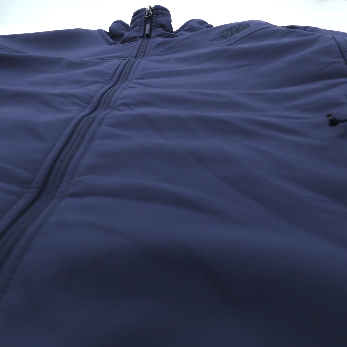 THE NORTH FACE エイペックス クロム サーマル ジャケット APEX CHNROMIUM THERMAL JACKET ソフトシェル フリースジャケット XL ネイビー ドローコード 裏ボア NF0A2TBA WINDWALL
