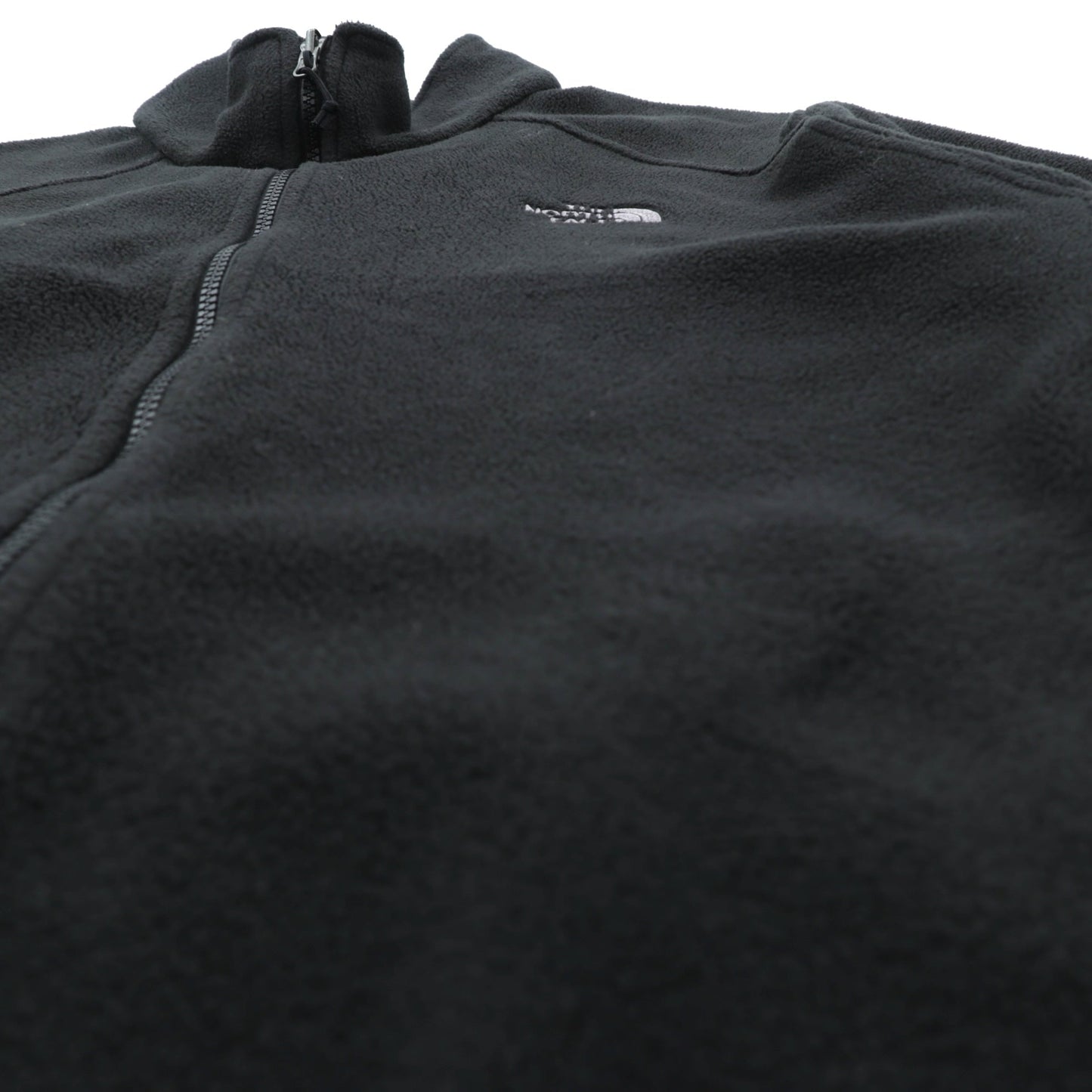 THE NORTH FACE 速乾 FLASHDRY フリースジャケット XL ブラック ドローコード スタンドカラー RDT300 AOFC