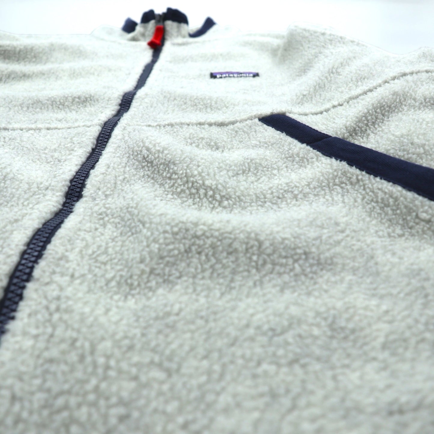 Patagonia シアーリング フルジップ ボア フリースジャケット M オートミール ポリエステル 26125