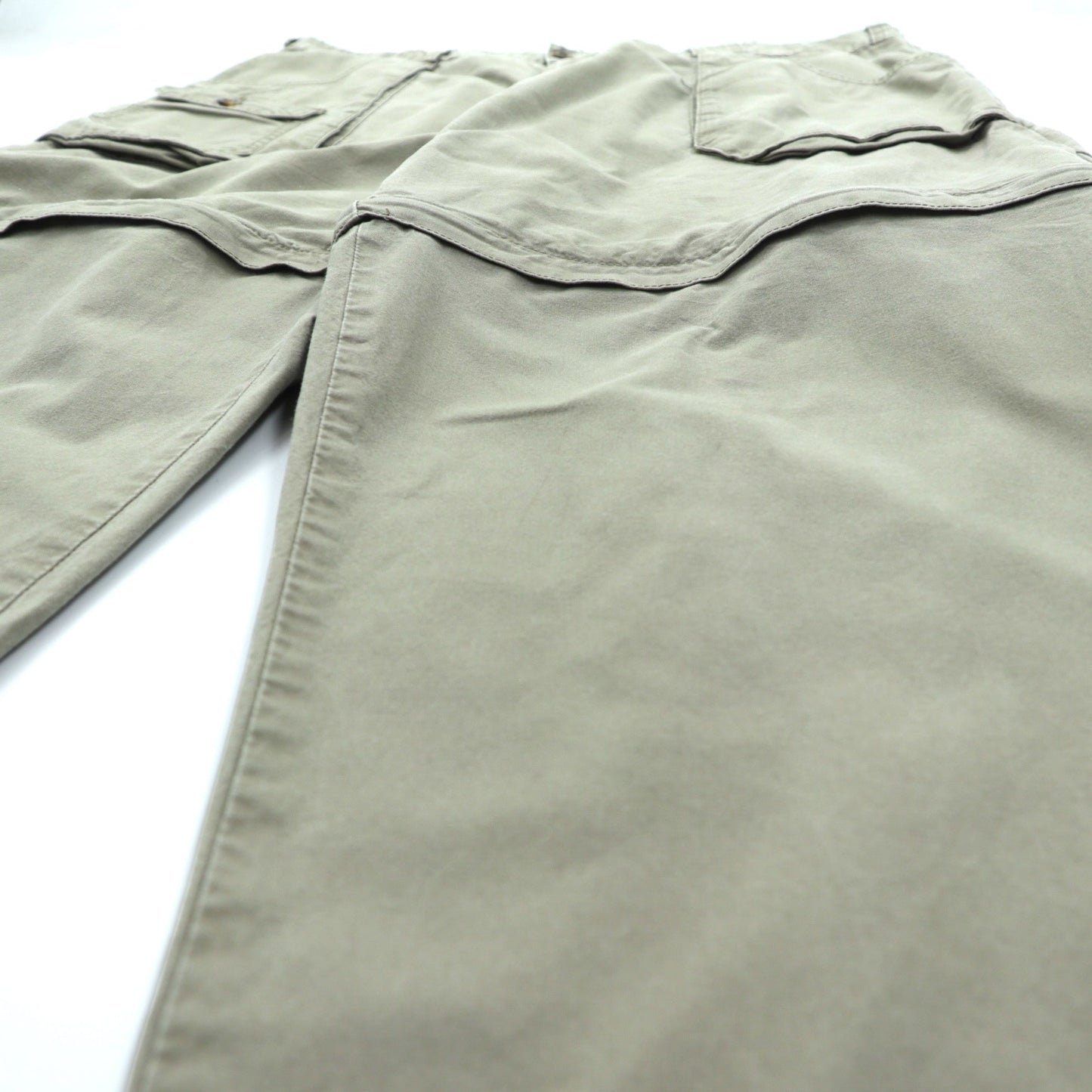 Cabela’s OUTDOORS 2WAY コンバーチブル カーゴパンツ XL カーキ コットン