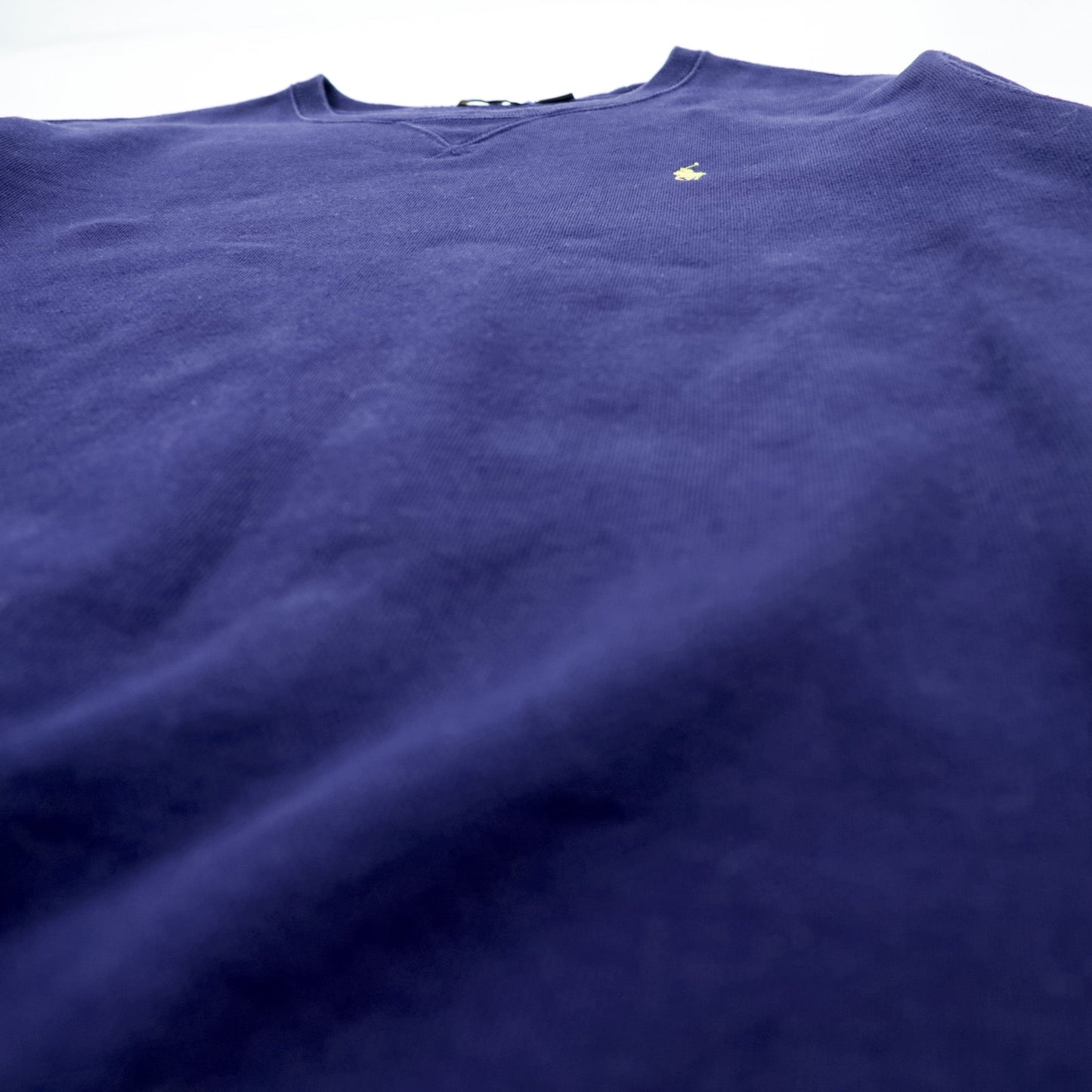 Polo Ralph Lauren 前V スウェット トレーナー XL ネイビー スモールポニー ロゴ 刺繍