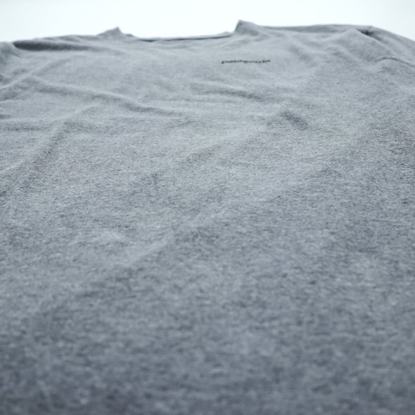 Patagonia P-6ロゴ 長袖Tシャツ ロンT XL グレー コットン 38704