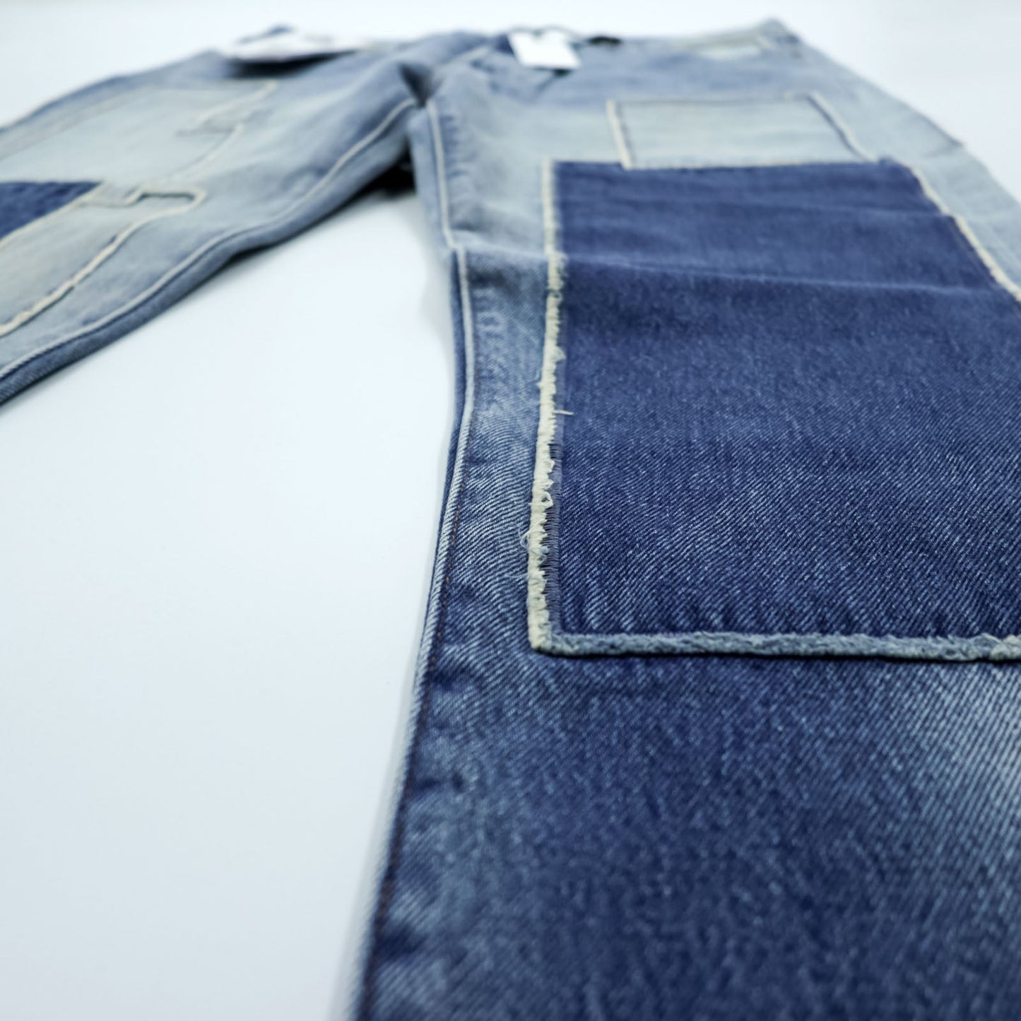 LEVI'S MADE&CRAFTED 80's 501 HAIGHT ビッグE セルヴィッチ デニムパンツ ジーンズ L パッチワーク カットオフ 未使用品 A2231-0009