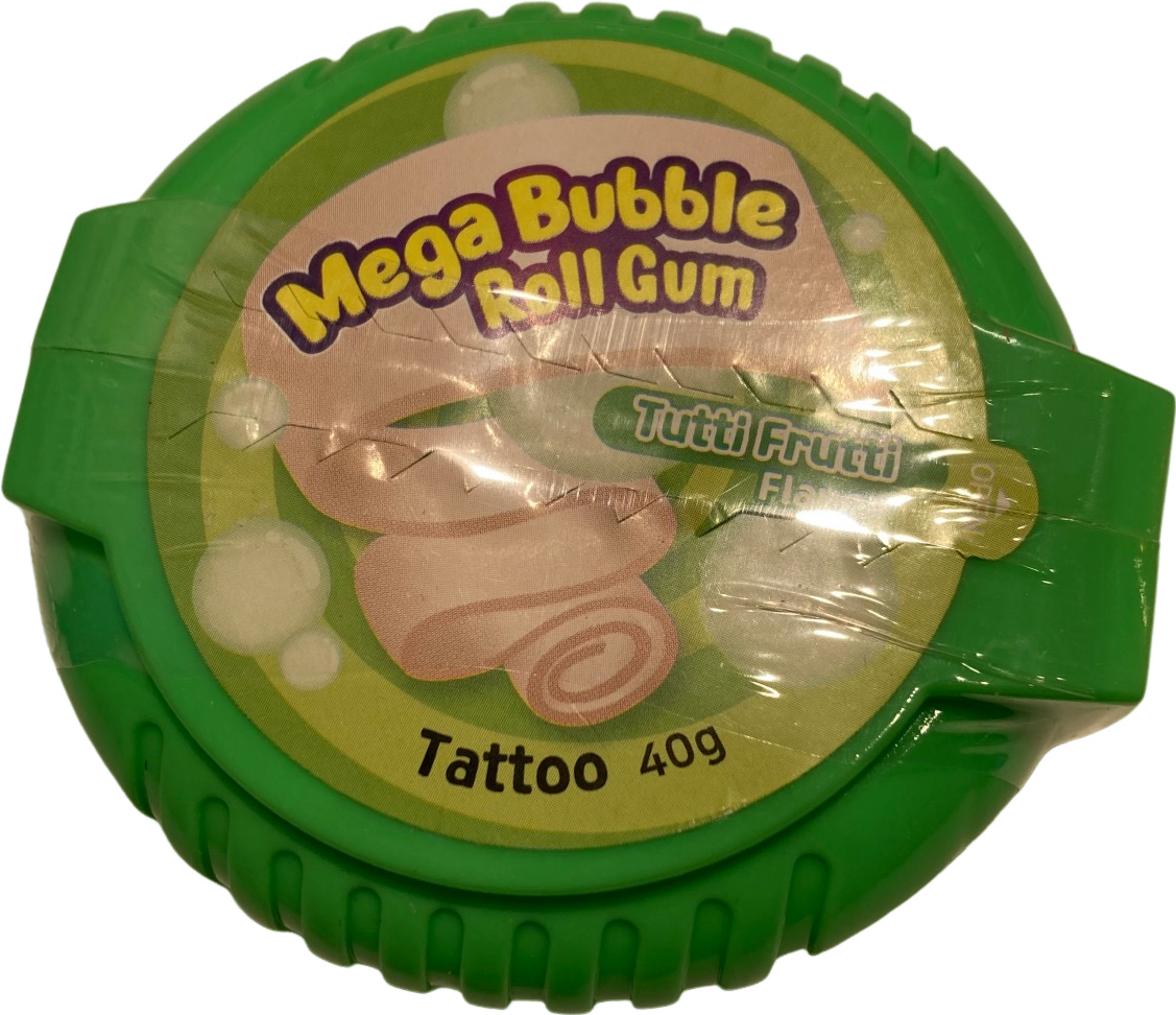 Mega Bubble Gum Roll メガバブルロールガム