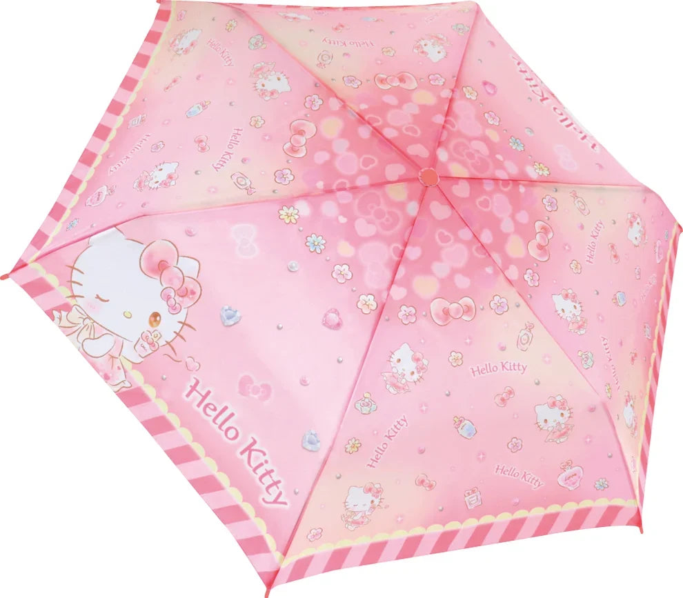Foldable Umbrella girls 300g | 女の子用 折りたたみ僘 キャラクターデザイン