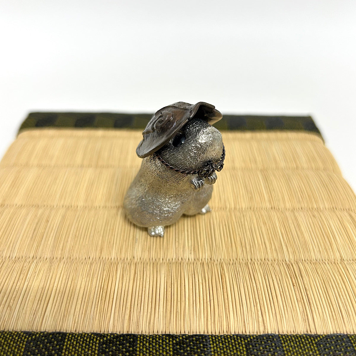 【金属アート】祝迫 芳郎(Yoshiro IWAISAKO)「窮鼠の陣 〜陣笠〜」