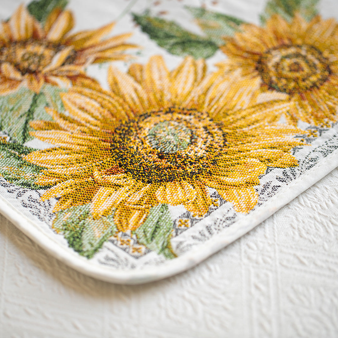 Sunflower Placemat White