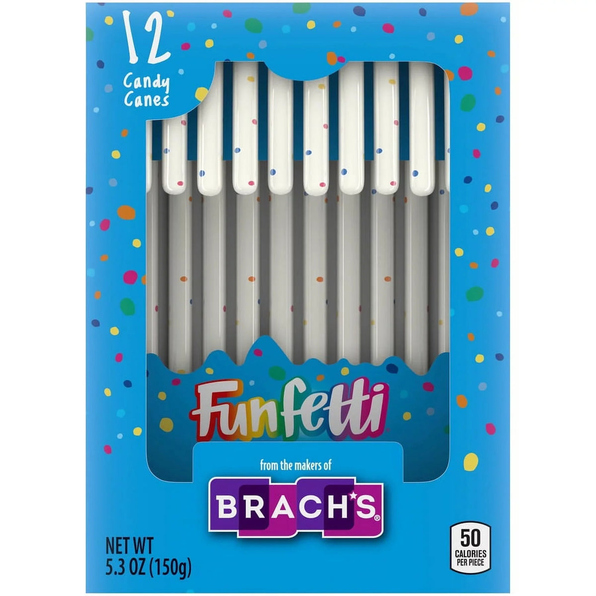 Brach's Funfetti Candy Cane set ブラッシュ ファンフェッティ キャンディケインセット