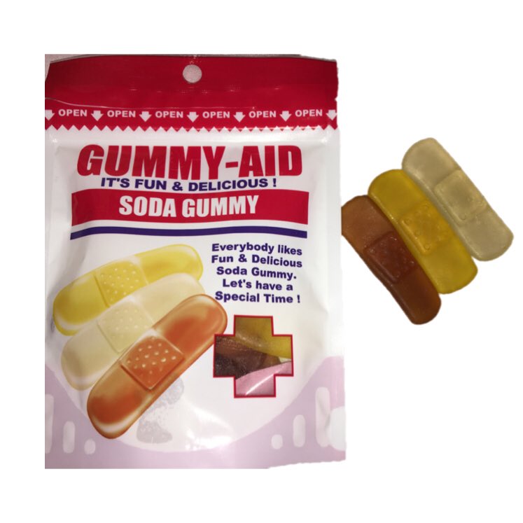 Gummy Aid Soda グミエイド ばんそうこグミ ソーダ味