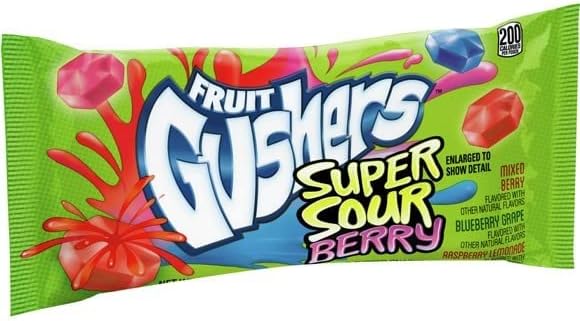 Gushers Super Sour Berry / ガッシャーズ スーパーベリー