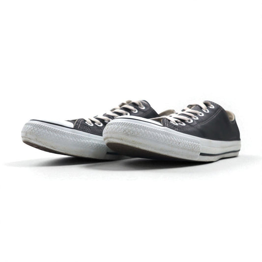 CONVERSE レザーオールスター ALL STAR OX スニーカー 27cm ブラック 1B906