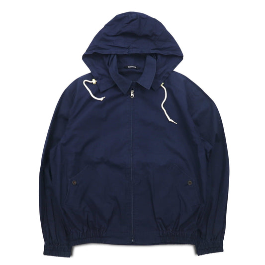 BARACUTA G9 ハリントンジャケット フード着脱式 スウィングトップ M ネイビー
