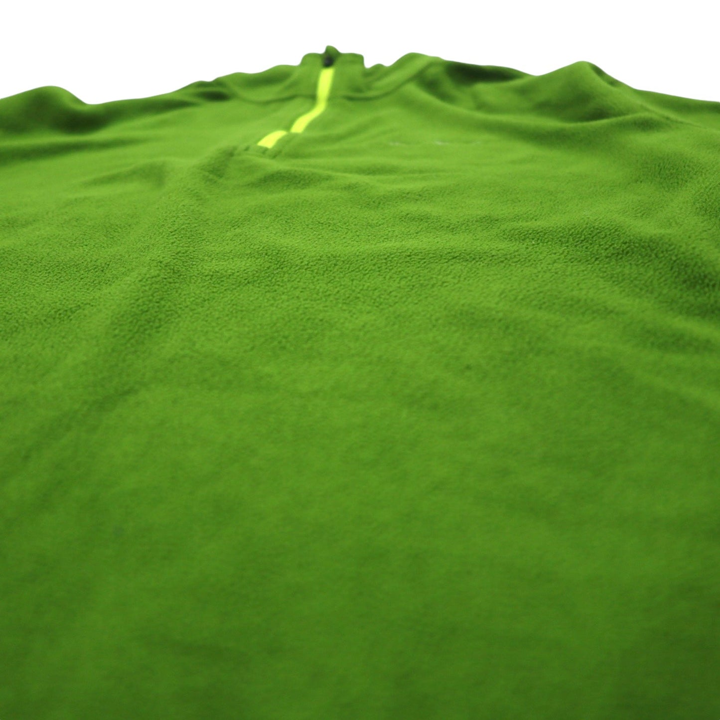 Eddie Bauer Half-Zip Fleece Jacket, Size L, Green, Polyester, with POLARTEC Embroidered Logo