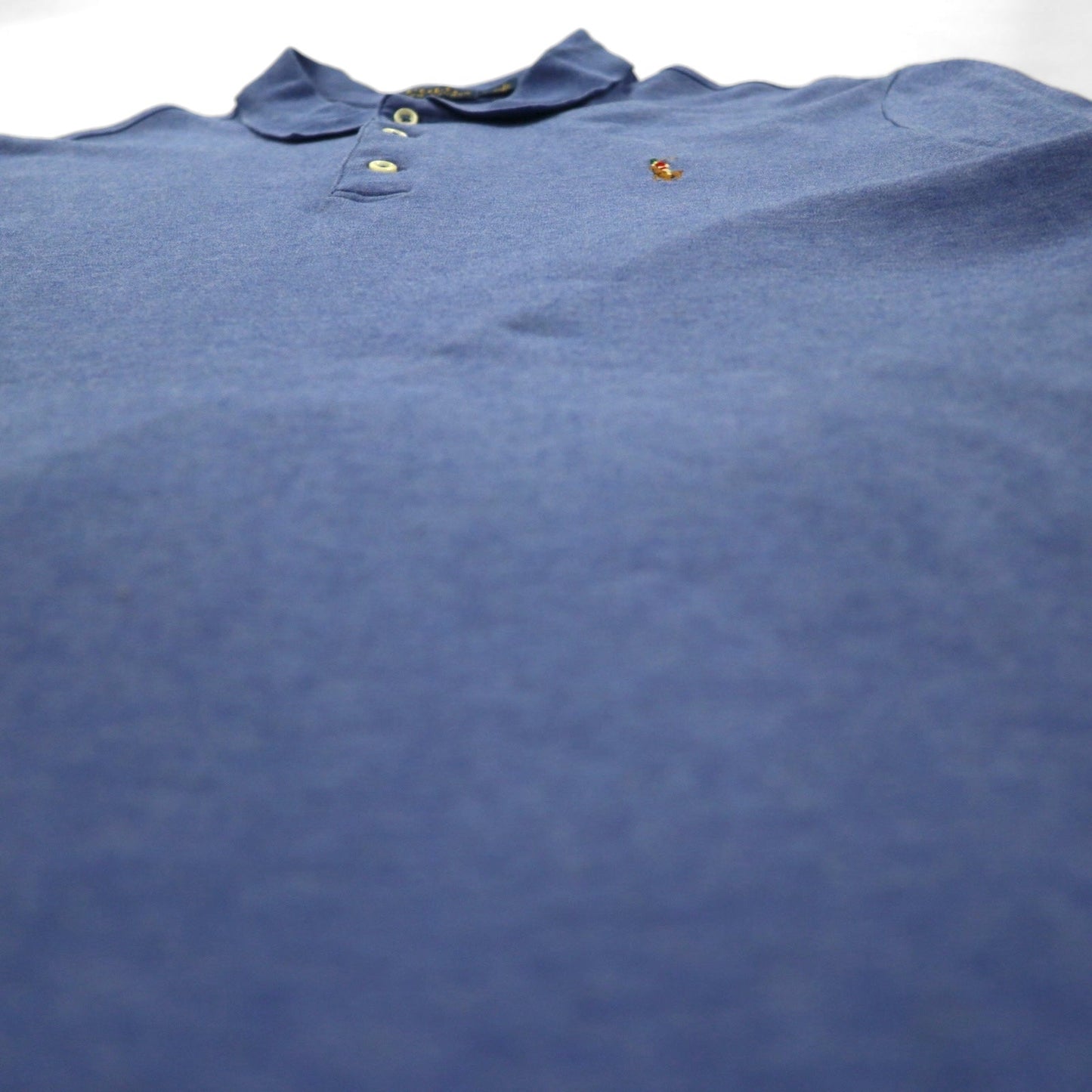 POLO RALPH LAUREN クラシックフィット ポロシャツ L CLASSIC FIT ブルー スモールポニー刺繍