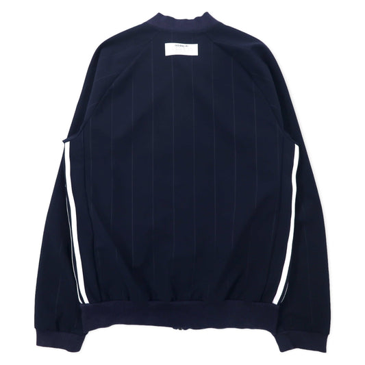 adidas originals ATP型 スーパースター トラックジャケット ジャージ O ネイビー ポリエステル トレフォイルロゴ 3ストライプス TKO Denim Super Star Track JKT BK2227