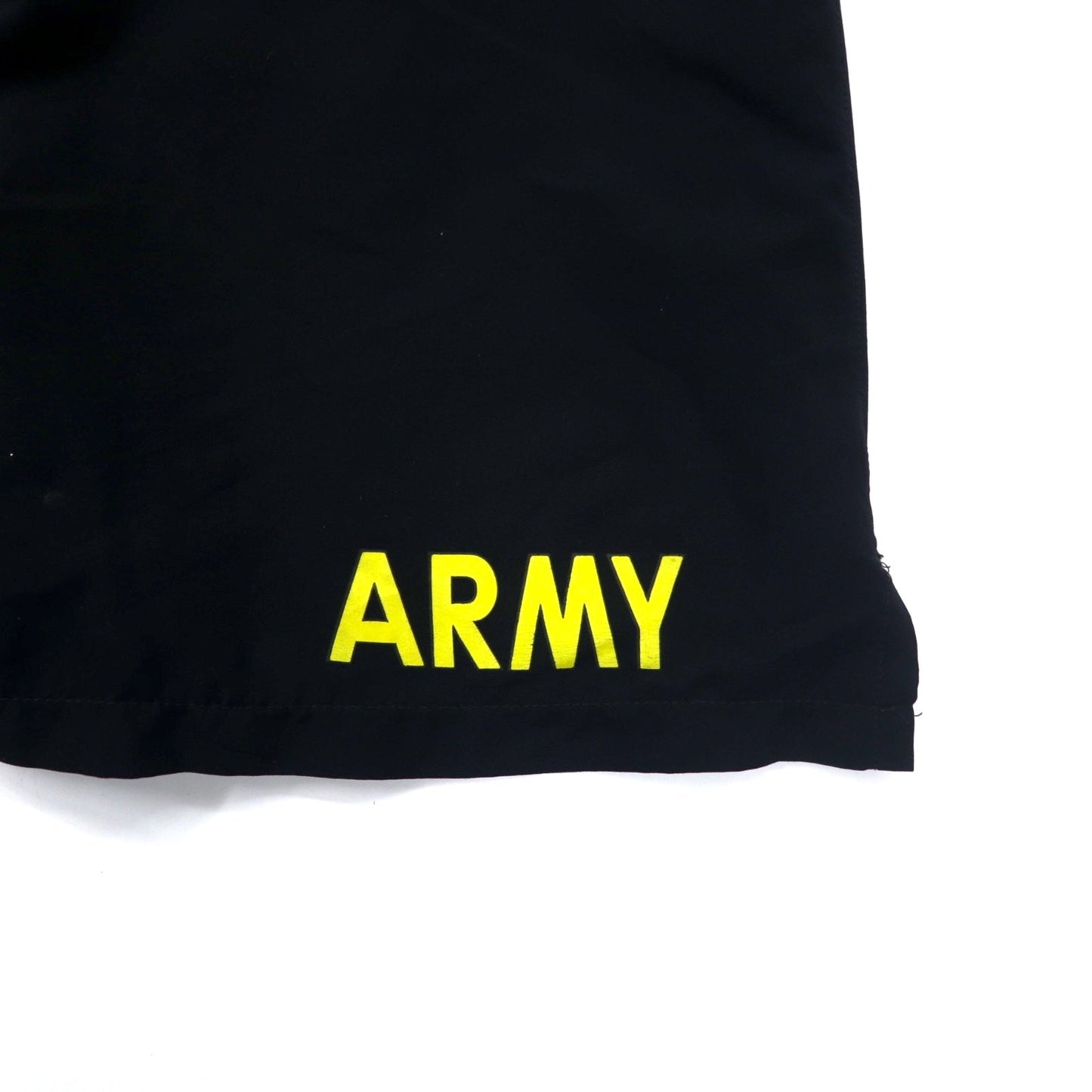 US ARMY Training Shorts, Size L, Black, Polyester, Military