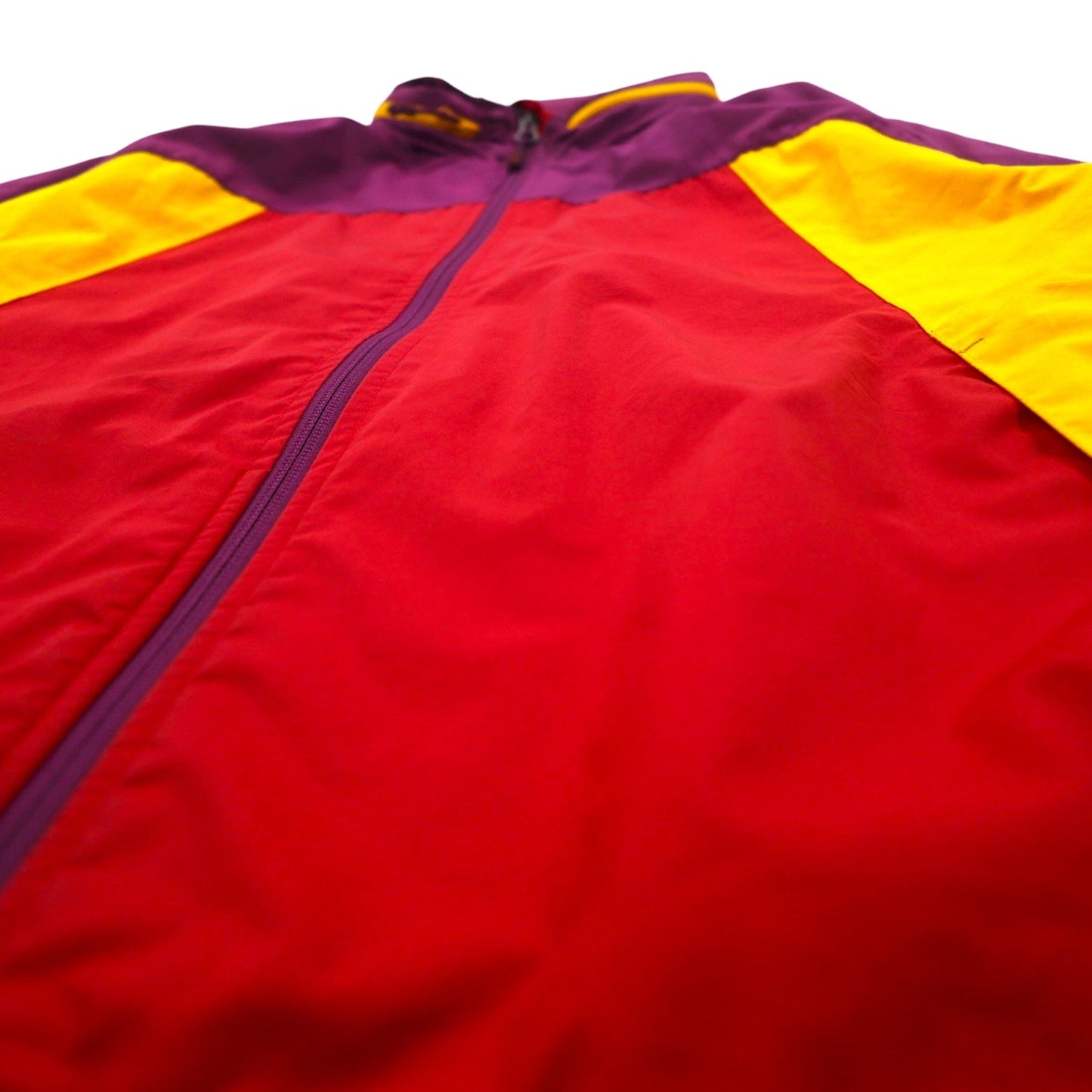 NIKE Retractable Hood Shell Jacket, Nylon Parka, Size M, Multicolor, Polyester