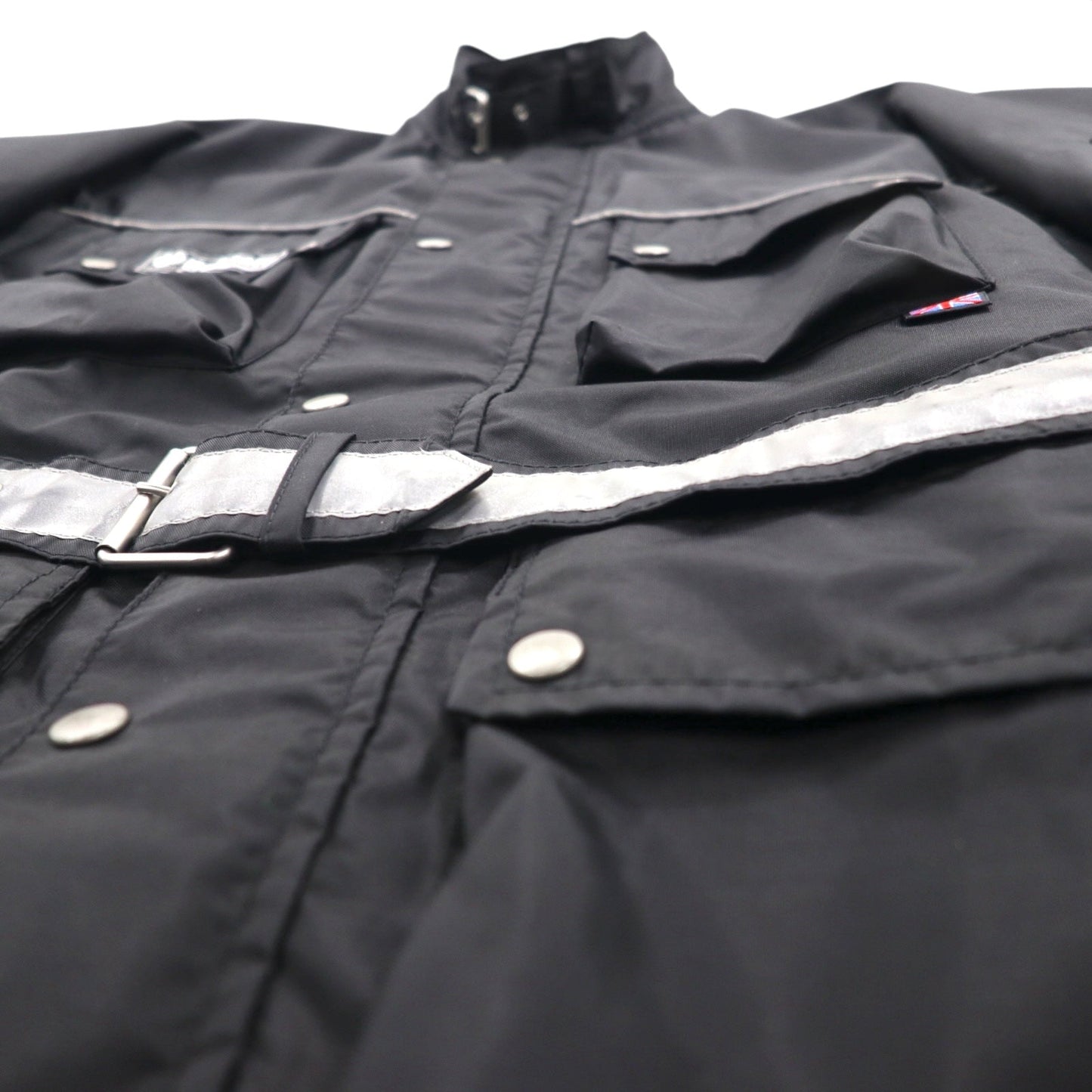 BELSTAFF イタリア製 ツアーマスター モーターサイクル ライダースジャケット XL ブラック TOUR MASTER 500 ベルト付き
