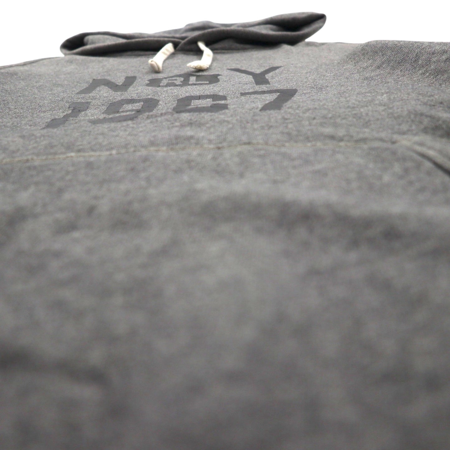 Polo Ralph Lauren プルオーバー パーカー M グレー NY 1967 プリント