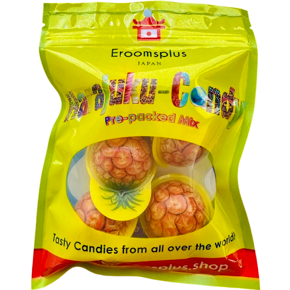 Pineapple Gummy- Pack of 5, HC Original オリジナル パイナップルグミ 5個入り