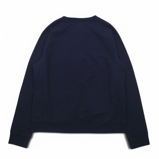 Champion elite 前V スウェット XL ネイビー コットン 裏起毛 スクリプトロゴ