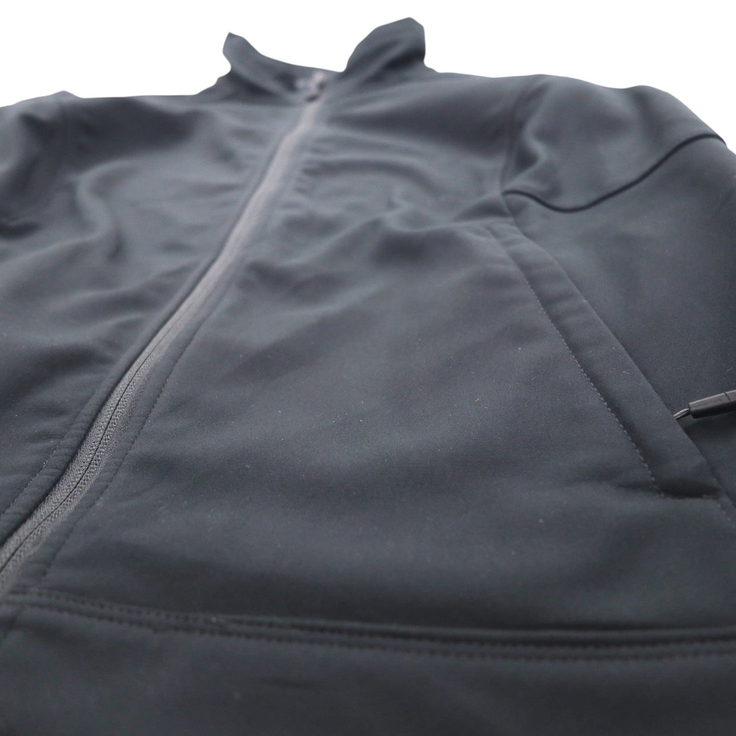 MOUNTAIN HARDWEAR フリースライニング ソフトシェルジャケット L ブラック SOLAMERE OL6782