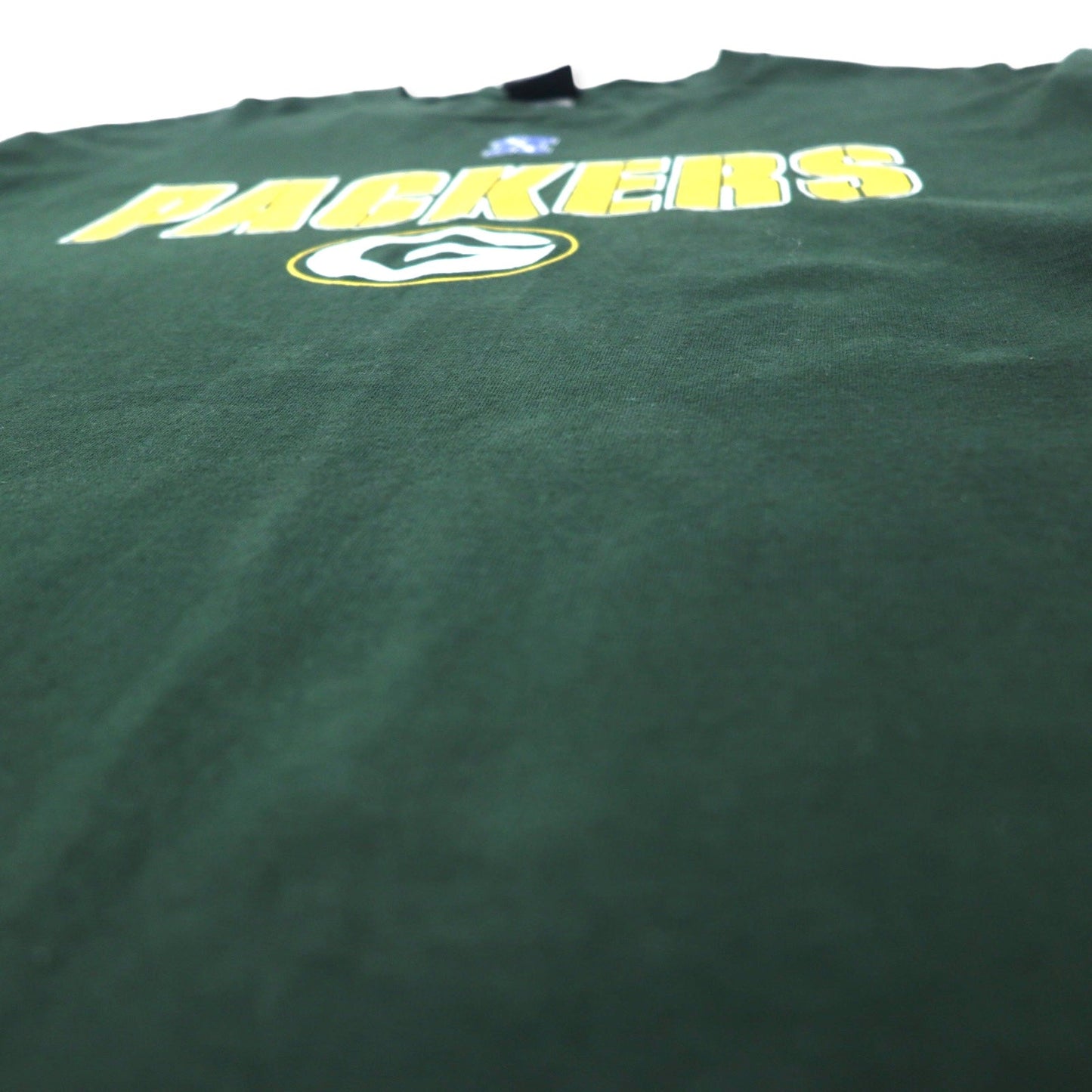 NFL TEAM APPAREL パッカーズ プリント ロングスリーブ Tシャツ ロンT L グリーン コットン PACKERS メキシコ製