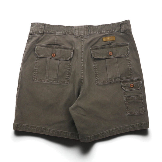 Cabela's 90年代 ブッシュ ショートパンツ ハーフパンツ L カーキ コットン ポケット