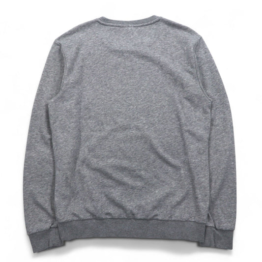 adidas エッセンシャルズ ビッグロゴ スウェット M グレー コットン GK9077