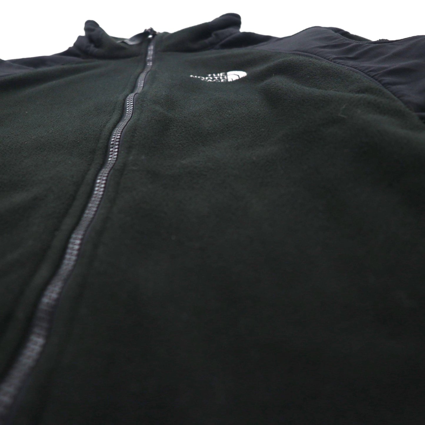 THE NORTH FACE スタンドカラー フリースジャケット S ブラック ドローコード ハイネック