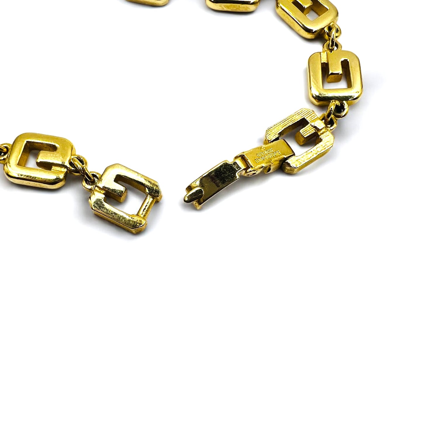 GIVENCHY ヴィンテージ ロゴ ブレスレット ゴールド