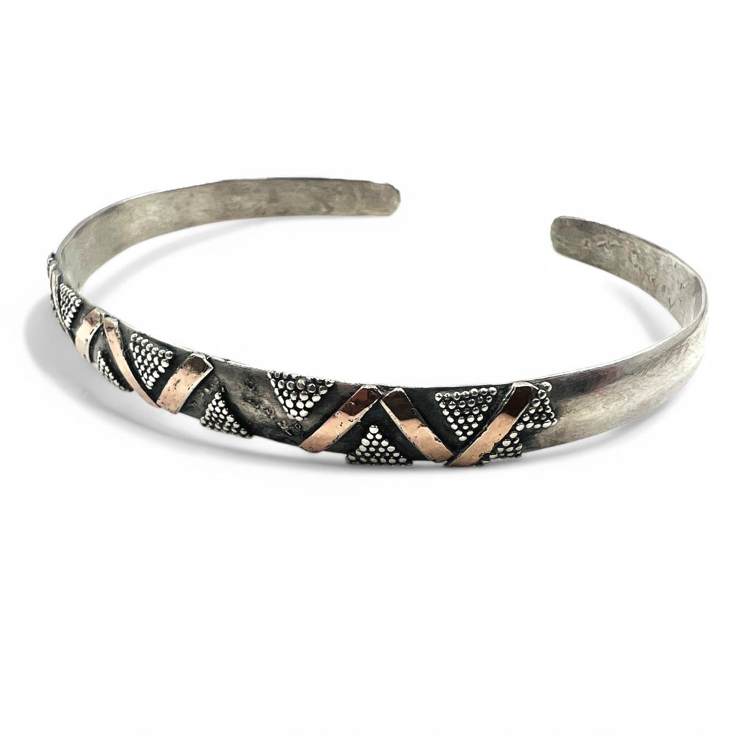 Indian Jewelry Silver Bracelet ナバホ族 インディアンジュエリー バングル シルバー 925