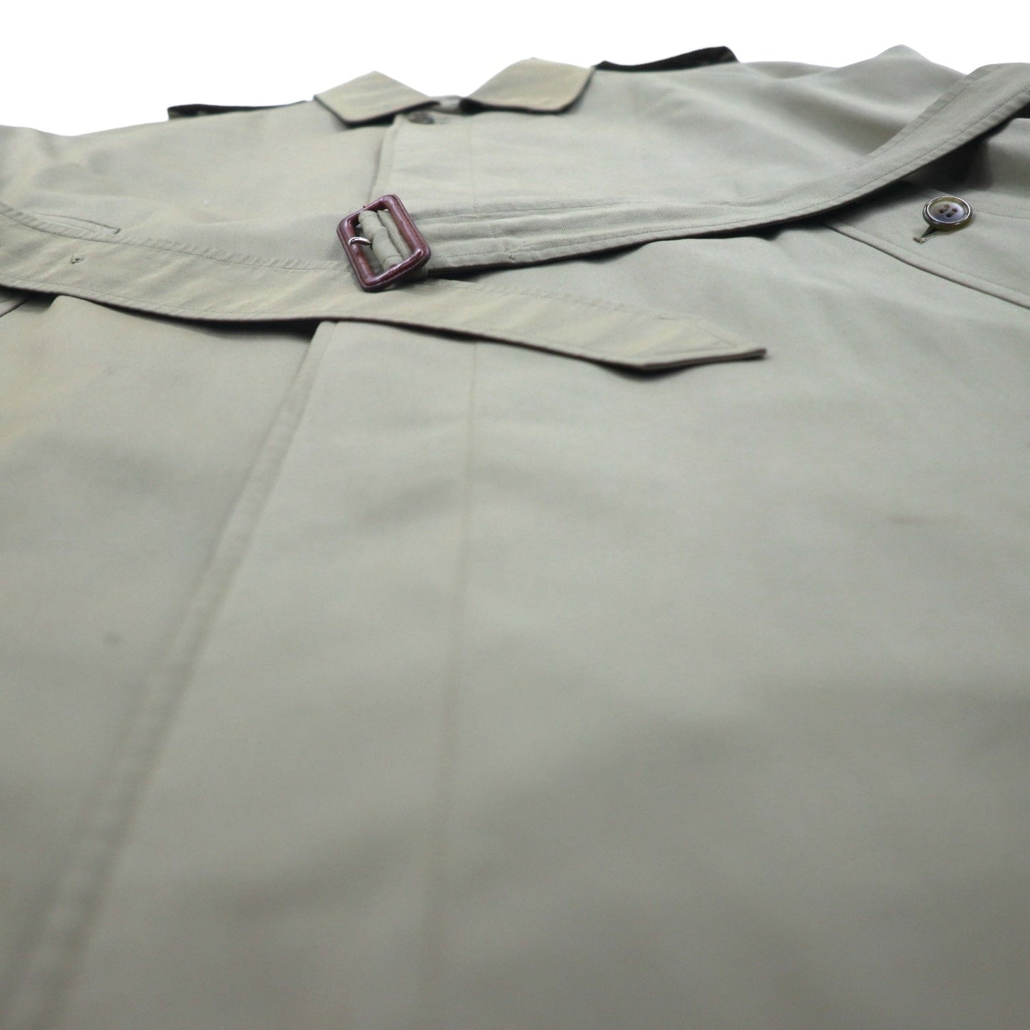 BURBERRY バルマカーンコート ステンカラーコート L ベージュ エポレット ベルト付き