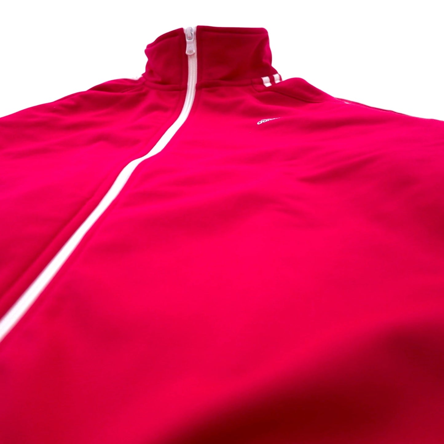 adidas Stand Collar Track Jacket, Size L, Pink, High Neck, 3-Stripes, M67314, Unused