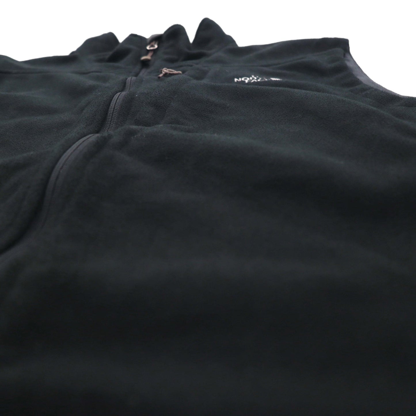 THE NORTH FACE フルジップ フリース ベスト L ブラック WINDWALL ポリエステル
