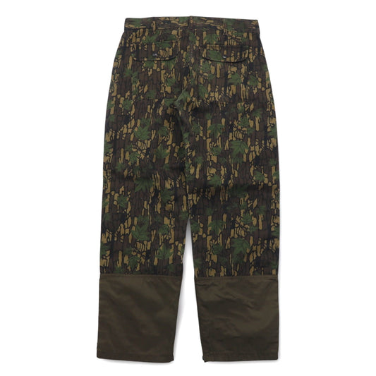 90年代 WINCHESTER ハンティングパンツ L カーキ リアルツリー カモフラ 切替 CONCEAL 裾ジップ
