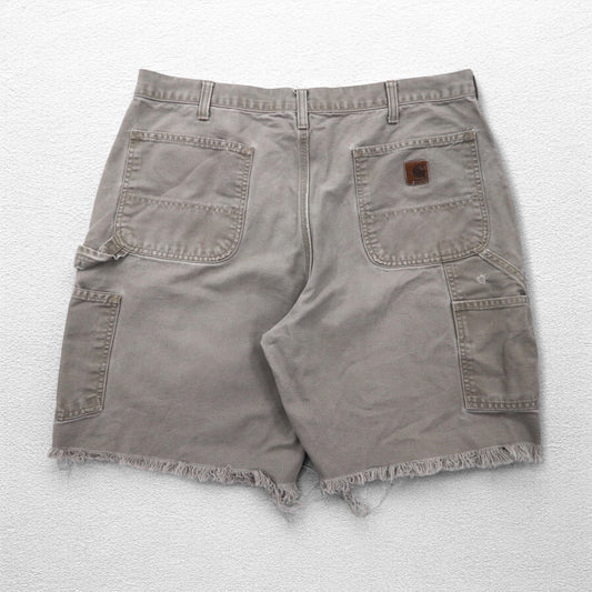 Carhartt Duck Painter Cut-Off Shorts, Size L, Beige, Dungaree Fit, from the Nicaragua match
