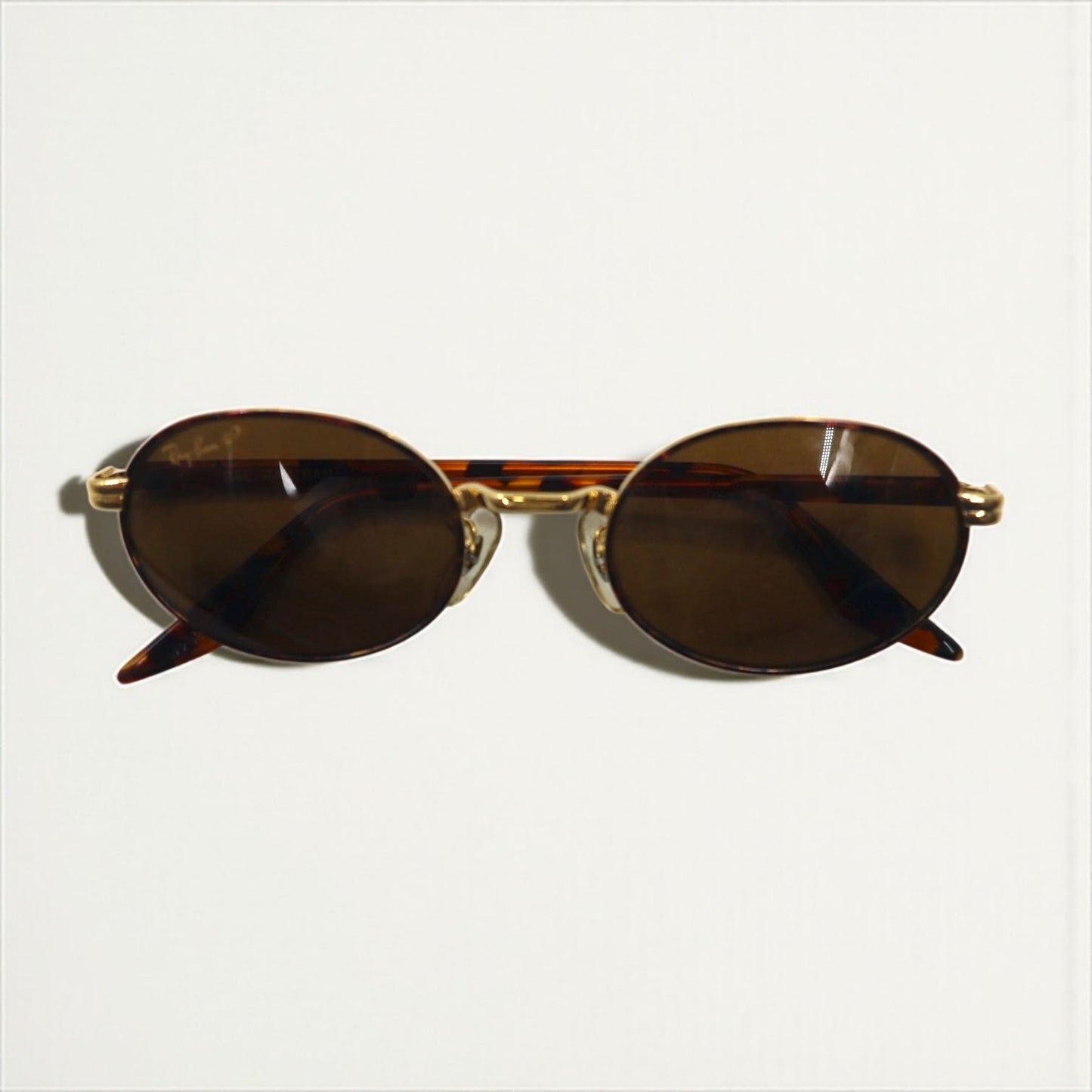 Ray-Ban ボシュロム社製 オーバル サングラス ベッコウ ブラウン W2895 B&L ヴィンテージ