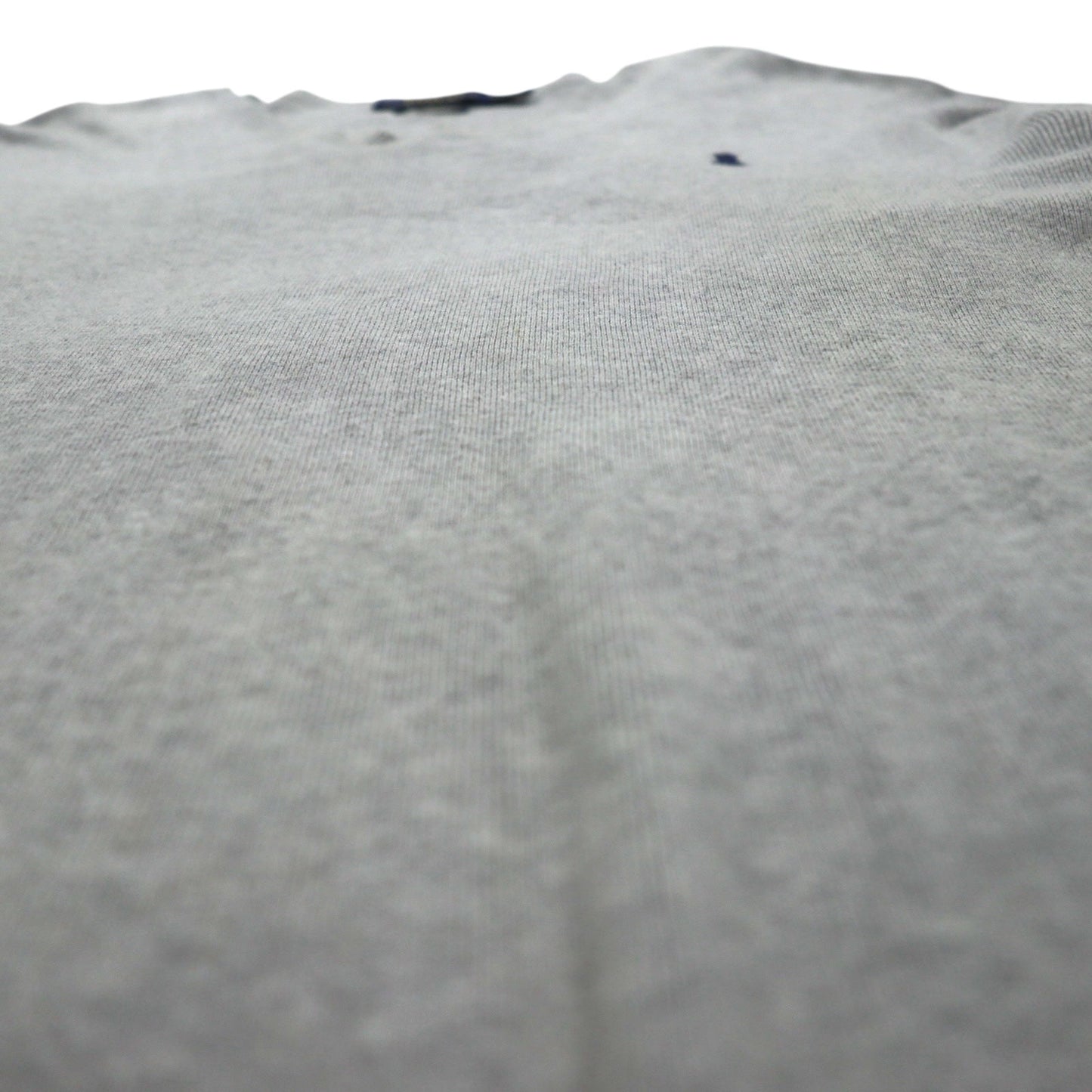 Polo Ralph Lauren Vネック ピマコットン ニット セーター L グレー スモールポニー刺繡