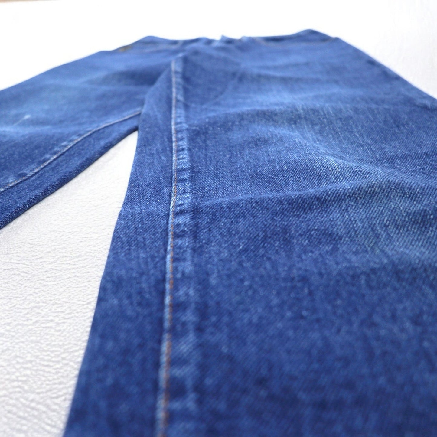 ARMANI JEANS イタリア製 90年代 テーパード デニムパンツ S インディゴ ブルー