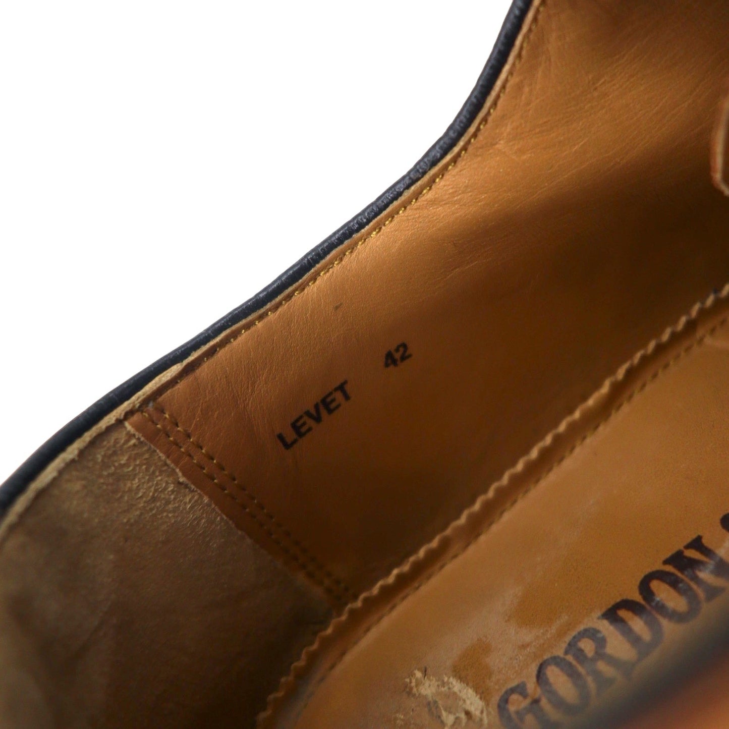 GORDON & BROS. Medallion Wingtip Country Shoes, Size 26cm, Brown Leather