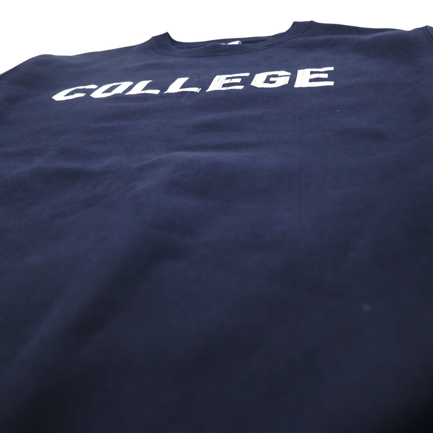 Champion Reverse Weave Sweatshirt, Size XL, Navy, College Print, Blue Single Tag, Reprint, Made in El Salvador