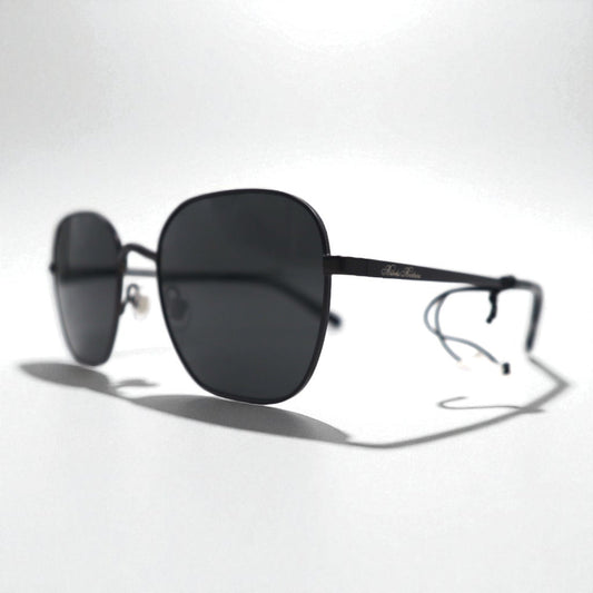 Brooks Brothers ガンメタル スクエア サングラス メタルフレーム BB4066 103587 55-19 145 3N 未使用品