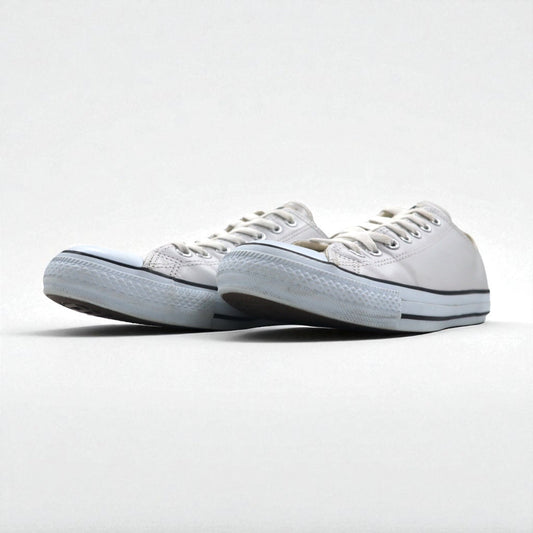 CONVERSE レザー オールスター LEATHER ALL STAR OX ローカットスニーカー 28cm ホワイト 1B905
