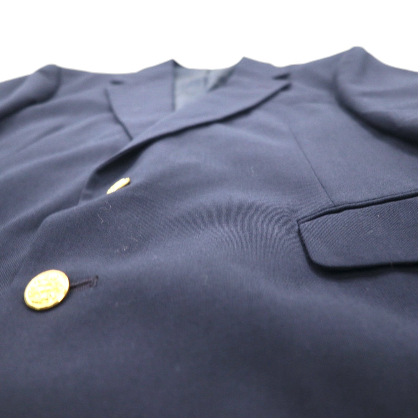 80s USA Vintage Ivy Blazer HAGGER 2B ブレザー テーラードジャケット XL 金ボタン 紺ブレ 80年代 USA製